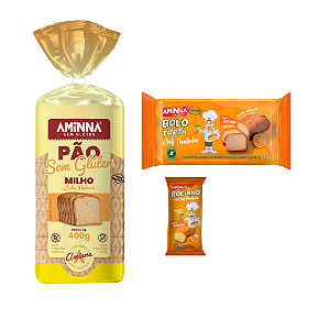 KIT São João! - Pão de milho, Bolo e Bolinho de Laranja!