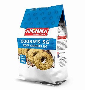 Cookies SG® sem Glúten com Gergelim Aminna, 80g