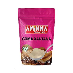 Goma Xantana Mesh 80 sem Glúten Aminna, 75g - ID: 145