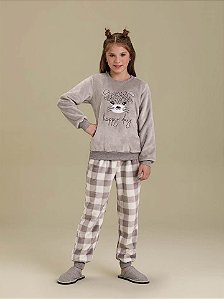 Pijama Menina Fleece 1310