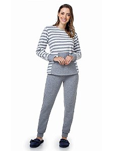 Pijama Feminino Plush Buckle 1074