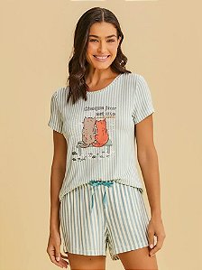 Pijama Feminino Curto 0212