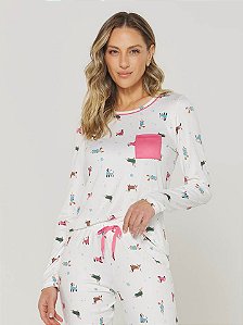 Pijama Feminino Longo 0360