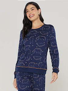 Pijama  Feminino Longo 0371