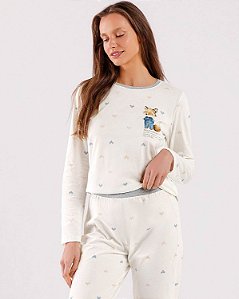 Pijama Feminino Longo 10570