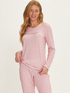 Pijama Feminino Longo Tricot 0591