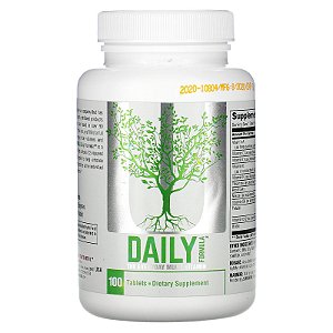 Multivitamínico e Multimineral Daily Formula Universal Nutrition - 100 tabletes