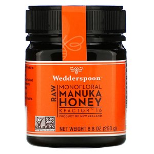Mel de Manuka Wedderspoon KFactor 16 Monofloral - 250 gramas