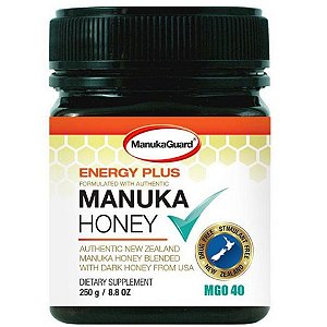 Mel de Manuka ManukaGuard MGO 40 Energy Plus - 250 gramas