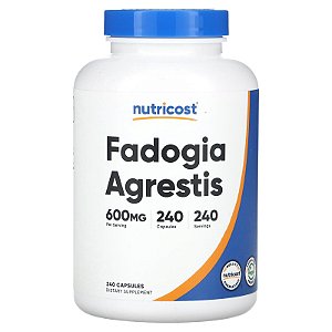 Fadogia Agrestis Nutricost - 240 cápsulas de 600 mg