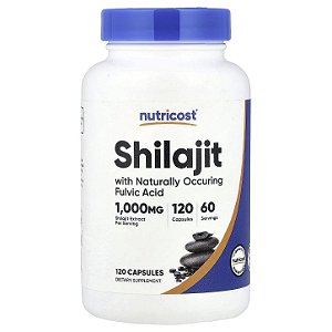 Shilajit Nutricost - 120 cápsulas