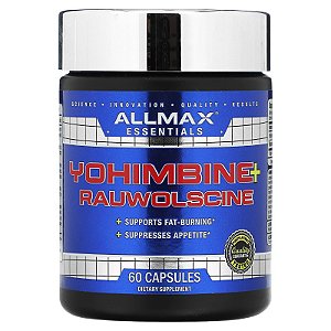 Yohimbine (Ioimbina) Allmax Nutrition - 60 cápsulas de 3 mg