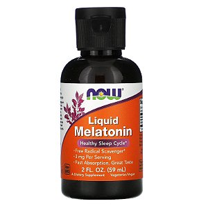 Melatonina Líquida Now Foods - 59 ml