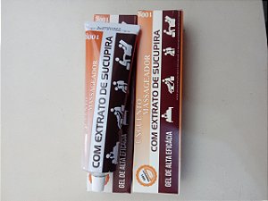 Unguento massageador com extrato de sucupira