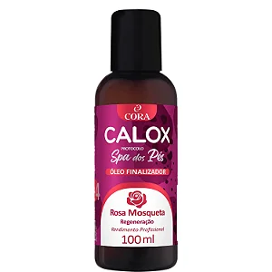 Óleo Finalizador Spa dos Pés Cora (Calox) Rosa Mosqueta 100ml