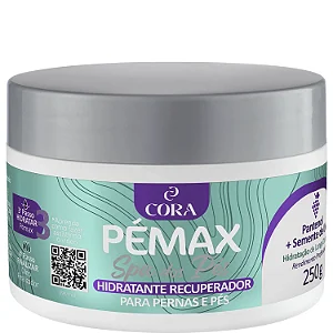 Hidratante Spa dos Pés Cora (Pémax) Pantenol +Semente de Uva Pote 250g