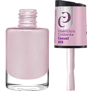 Esmalte Cora O Melhor 10ml Essenciais Cintilante Casual nº103 Marca: Cora