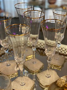 Conjunto de Taças para Champagne - 6 peças