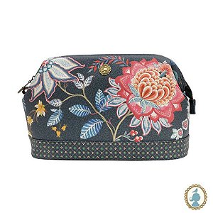 Necessaire Grande Flower Festival Azul - Bags Collection