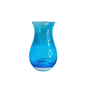 Mini Vaso Azul Liso