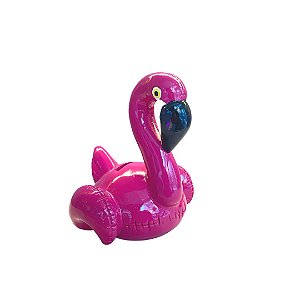 Escultura Flamingo Rosa Pink