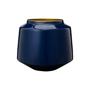 Vaso de Metal 26 Azul - Home Accessories