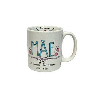 Caneca - Mãe um laço de amor sem fim