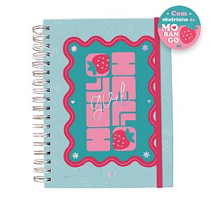 Caderno Smart Universitário Morango