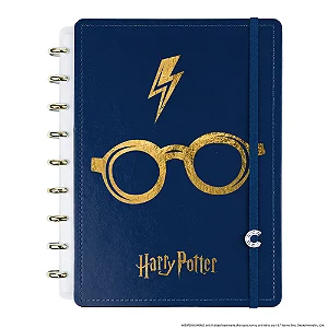 CADERNO CI BY HARRY POTTER AZUL