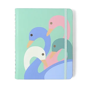 Caderno Organizador Lagoa Pautado & Pontado A5 Pedalinho