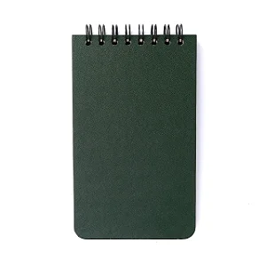 Bloco Wire-O Clássica Pautado 12X20 Verde Oliva