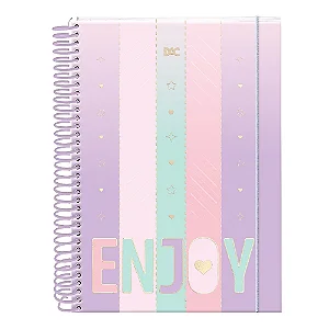 Caderno Enjoy colegial com 10 matérias