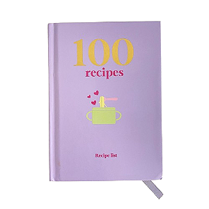 Caderno de Receitas - 100 Receitas