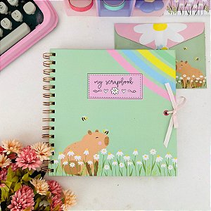 Scrapbook 30 Folhas Capivaras