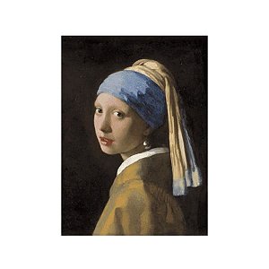 Caderneta História da Arte – Moça com Brinco de Pérola Vermeer