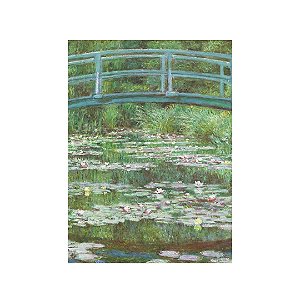 Caderneta História da Arte – Os Lírios e Ponte Japonesa Monet