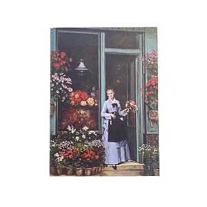 CADERNETA HISTÓRIA DA ARTE –  A FLORISTA