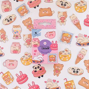 Adesivo na Caixinha Fofura Kawaii