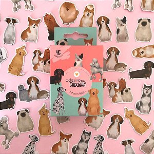 Adesivo na Caixinha – Cachorros Fofinhos