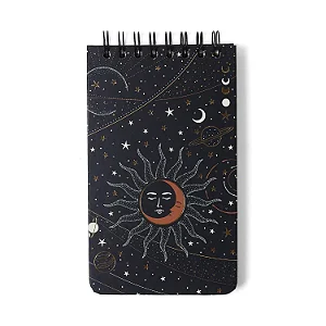 Bloco Wire-O Eclipse Preto Astral - (Pautado)