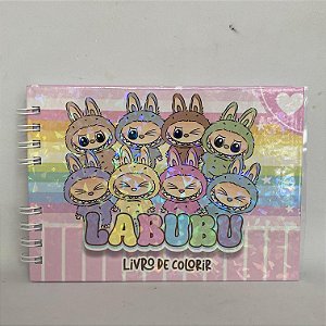 Livro de Colorir The Monsters/Labubu