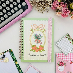 Caderno Minhas Receitas – Morangos