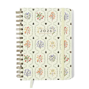 Agenda Planner 2026 Jardim A5 Off White/ Ciceero