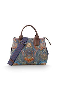 Bolsa de Ombro Fia Média Jabali Azul
