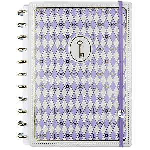 Caderno Inteligente Purple Key by Isabela Akkari