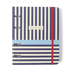 Agenda Planner Argolado 2026 Praia Semanal Notas A5 Barraca/Cicero