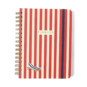 Planner Permanente Wire-o Praia Semanal Notas A5 Sol/Cicero