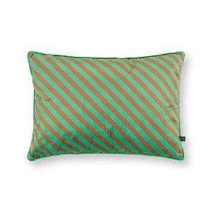 Almofada Block Stripe Verde- Pip Studio
