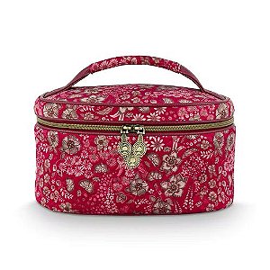 Frasqueira Quilted Daisy Dreams Vermelha- Pip Studio