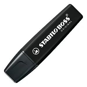 Marca Texto Stabilo Boss Nature Colors Preto